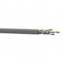 FESPCC5E-013-1 - CABO TRANSM. DADOS SOHOPLUS CAT.5E U/UTP 24 AWG X 4P CINZA CMX ROHS CX 100M - 23200187 - LIGHTERA