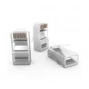 FESPRJ5E-001-1 - CONECTOR RJ45 MACHO CAT.5E PARA CABO SOLIDO E FLEXIVEL (PCT 10 PLUGS) - SOHOPLUS - 35050291 - LIGHTERA