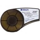 BYSIETM2-019-0 - ETIQUETA P/ M210/M211 B342 PERMASLEEVE TERMORETRATIL 22-16 AWG PT NO BR - M21-125-C-342 - BRADY
