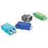 FETLAOAC-016-0 - ADAPTADOR OPTICO ACOPLADOR SC-APC  AQUA (KIT COM 2 UN) - 35260563 - LIGHTERA