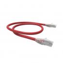FEMLPC06-032-0 - PATCH CORD MULTILAN CAT.6 U/UTP 2,5M VERMELHO CM - 35129069. - LIGHTERA