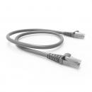 FEGGPC06-013-0 - PATCH CORD GIGALAN GREEN CAT.6 U/UTP 1,0M CINZA LSZH - 35123241 - LIGHTERA