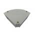 DTSTCVH9-004-0 - CURVA HORIZONTAL 90 PRF 45MM AL BRANCO - DT-35440.00 - DUTOTEC