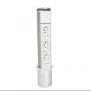QTLPMM3T-002-0 - MINI TOTEM MANUAL 3NBR 10A ABS BRANCO - QM12051.02 - QTMOV