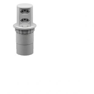 QTLPMP2T-002-0 - MINI TOTEM POP 2NBR 20A ABS BRANCO - QM52301.22 - QTMOV