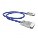 21650340 - PATCH CORD (VOZ) FISAFLEX RJ-45/110IDC 2P - 1.5M - AZ - 35101730 - LIGHTERA