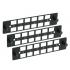 FETLDECT-005-0 - KIT 3X PLACAS METALICAS LGX/TERALAN 12 POSICOES LC/SC - 35260074 - LIGHTERA
