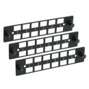 FETLDECT-005-0 - KIT 3X PLACAS METALICAS LGX/TERALAN 12 POSICOES LC/SC - 35260074 - LIGHTERA