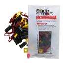 RSFSNYP2-001-0 - KIT FIXADORES EM NYLON TOOL LESS PARA RACK 19" 20KG (PCT 20) - RSL2.2R20-S2 - RACK STUDS