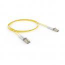 FETLCDO2-015-0 - CORDAO OPT. CON. MULTIMODO OM2 (50/125) 2F DUPLEX SC-UPC/LC-UPC 1,5M LSZH AMARELO - 33004033 - LIGHTERA