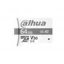 16898989 - CARTAO DE MEMORIA 64GB MICROSD CLASS 10 - DHI-TF-P100/64GB(2) - DAHUA