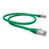 FEGGPC6A-020-0 - PATCH CORD GIGALAN GREEN CAT.6A F/UTP (BLINDADO) 2,5M VERDE LSZH - 35085404 - LIGHTERA
