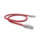 FEMLPC5E-012-0 - PATCH CORD MULTILAN CAT.5E U/UTP 1,0M VERMELHO CM - 35103043 - LIGHTERA