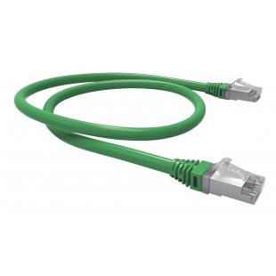 FEGGPC6A-024-0 - PATCH CORD GIGALAN GREEN CAT.6A F/UTP (BLINDADO) 3,0M VERDE LSZH - 35085405 - LIGHTERA