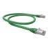 FEGGPC6A-024-0 - PATCH CORD GIGALAN GREEN CAT.6A F/UTP (BLINDADO) 3,0M VERDE LSZH - 35085405 - LIGHTERA