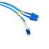 FETLCDA2-032-0 - CORDAO DUPLEX CONECTORIZADO SM BLI G-657 A2 LC-UPC/SC-UPC 1.5M - LSZH - AZUL - 33004500 - LIGHTERA