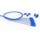 FETLPIEO-027-0 - PIGTAIL (EXTENSAO OPTICA CONEC.) SM 2F LC-APC COM ADAPTADOR 1,5M  LSZH BRANCO D0.9 - 35260976 - LIGHTERA