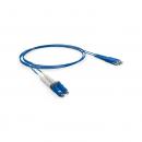 FETLCDA2-020-0 - CORDAO OPT. CON. MONOMODO (9/125) G657A2 2F DUPLEX LC-UPC/LC-UPC 2,5M LSZH AZUL (A-B) - 33004465 - LIGHTERA