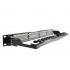 FESPPP5E-001-1 - PATCH PANEL SOHOPLUS CAT.5E  24 PORTAS 19POL/1U T568A/T568 MODULAR - 35050438 - LIGHTERA