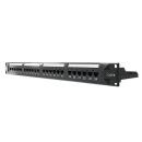 FESPPP06-001-1 - PATCH PANEL SOHOPLUS CAT.6  24 PORTAS 19POL/1U T568A/T568 MODULAR - 35050439 - LIGHTERA