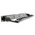 FESPPP06-001-1 - PATCH PANEL SOHOPLUS CAT.6  24 PORTAS 19POL/1U T568A/T568 MODULAR - 35050439 - LIGHTERA