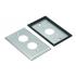 FEINEMAI-002-0 - ESPELHO METALICO ACO INOXIDAVEL 4X2 IP67 2P - 35050036 - LIGHTERA
