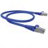 FEGGPC06-002-0 - PATCH CORD U/UTP GIGALAN GREEN CAT.6 - LSZH - T568A/B - 0.15M - AZUL - 35120091 - LIGHTERA