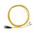 FETLCDO2-023-0 - CORDAO DUPLEX CONECTORIZADO 50.0 LC-UPC/ST-UPC 1.5M - LSZH - AMARELO - 33004590 - LIGHTERA