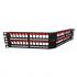 FEFAPPDB-002-0 - PATCH PANEL DESCARREGADO BLINDADO  19 POL/2U  48 PORTAS ANGULAR - 35050810 - LIGHTERA