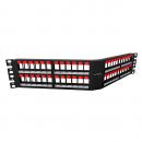 FEFAPPDB-002-0 - PATCH PANEL DESCARREGADO BLINDADO  19 POL/2U  48 PORTAS ANGULAR - 35050810 - LIGHTERA