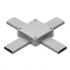 DTLXDV42-002-0 - DERIVACAO 4POL X 2POL 3 BLOCOS PEZZI DUTOTEC X BRANCO - DX18941.00 - DUTOTEC
