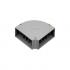 DTSTCVH4-002-0 - CURVA HORIZONTAL 45 DUPLO 45MM AL BRANCO - DT-36440.00 - DUTOTEC