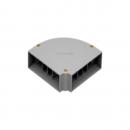 DTSTCVH4-002-0 - CURVA HORIZONTAL 45 DUPLO 45MM AL BRANCO - DT-36440.00 - DUTOTEC