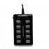 DNENHUUS-001-0 - HUB USB C/ 10 PORTAS CABO USB A(1.5M) P/ PDU DNET - DN-CGQ-BOX - D-NET
