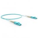 FETLCDO3-007-0 - CORDAO OPT. CON. MULTIMODO OM3 (50/125) 2F DUPLEX LC-UPC/LC-UPC 3,0M LSZH ACQUA (A-B) - 33002170 - LIGHTERA
