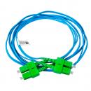 FETLCDA2-039-0 - CORDAO OPT. CON. MONOMODO (9/125) G657A2 2F DUPLEX SC-APC/SC-APC 20,0M LSZH AZUL - 33004452 - LIGHTERA