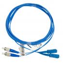 FETLCDA2-049-0 - CORDAO DUPLEX CONECTORIZADO SM BLI G-657A2 SC-UPC/ST-UPC 1.5M - LSZH - AZUL - 33004471 - LIGHTERA