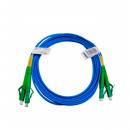 FETLCDA2-011-0 - CORDAO DUPLEX CONECTORIZADO SM BLI G-657A2 LC-APC/LC-APC 2.5M - LSZH - AZUL - 33004463 - LIGHTERA