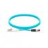 FETLCDO3-022-0 - CORDAO DUPLEX CONECTORIZADO OM3 LC-UPC/ST-UPC 2.5m - LSZH - ACQUA - 33004589 - LIGHTERA