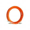 FETLCDO1-018-0 - CORDAO OPT. CON. MULTIMODO OM1 (62,5/125) 2F DUPLEX LC-UPC/LC-UPC 5,0M LSZH LARANJA (A-B) - 33003718 - LIGHTERA