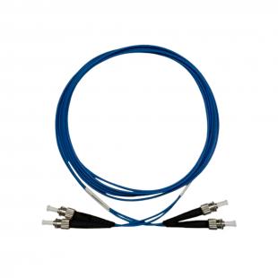 FETLCDA2-051-0 - CORDAO OPT. CON. MONOMODO (9/125) G657A2 2F DUPLEX ST-UPC/ST-UPC 1,5M LSZH AZUL - 33004455 - LIGHTERA
