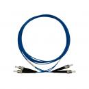 FETLCDA2-051-0 - CORDAO OPT. CON. MONOMODO (9/125) G657A2 2F DUPLEX ST-UPC/ST-UPC 1,5M LSZH AZUL - 33004455 - LIGHTERA