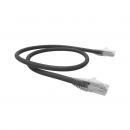FEGGPC06-005-0 - PATCH CORD U/UTP GIGALAN GREEN CAT.6 - LSZH - T568A/B - 0.15M - PRETO - 35120095 - LIGHTERA