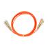 FETLCDO1-001-0 - CORDAO DUPLEX CONECTORIZADO 62.5 SC-UPC/SC-UPC 1.5M - LSZH - LARANJA - 33004491 - LIGHTERA