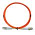 FETLCDO1-016-0 - CORDAO DUPLEX CONECTORIZADO 62.5 LC-UPC/LC-UPC 2.5M - LSZH - LARANJA (A - B) - 33002964 - LIGHTERA