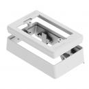 DTSTSDEC-001-0 - SUPORTE DE EQUIPAMENTOS PLUS CENTRAL P/ CANALETA STANDARD BRANCO - DT-51041.00 - DUTOTEC