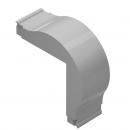 DTSTCVV9-020-0 - CURVA VERTICAL 90 EXT 25MM AL R60 PLANA L BRANCO - DT-38241.60 - DUTOTEC