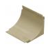 DTSTCVV9-009-0 - CURVA VERTICAL 90 INT 25-45MM AL R30 PLANA L BEGE - DT-38020.30 - DUTOTEC