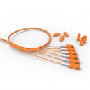 FETLECO1-017-0 - EXTENSAO OPT. CON. MULTIMODO OM1 (62,5/125) 2F LC-UPC COM ADAPTADOR 1,5M LSZH LARANJA D2.0 - 35250208 - LIGHTERA