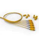 FETLPIEO-018-0 - EXTENSAO MONOFIBRA CONECTORIZADA MM (50.0) LC-UPC 1.5m COM ADAPTADOR - LSZH - AMARELO - D0.9 (2 PCS) - 35260917 - LIGHTERA